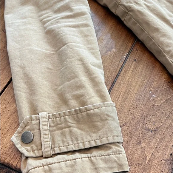 Forever 21 Tan Utility Jacket with Faux Fur Hood - Picture 7 of 16